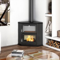 Forno a lenha de canto HL-200-R Presente direto
