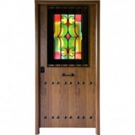 Triana armored door with window