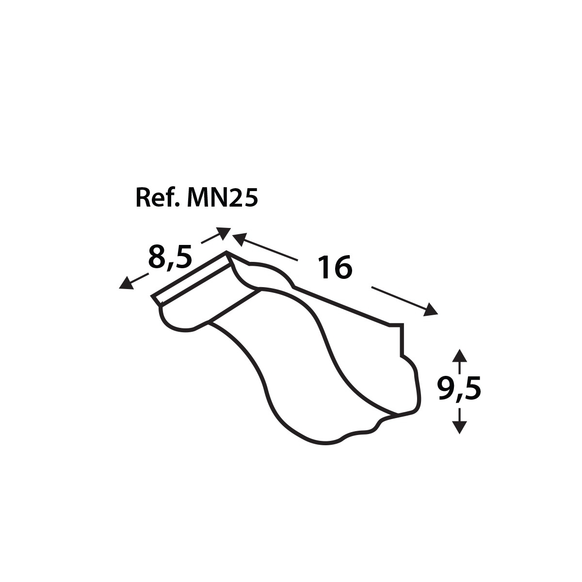 Support MN25 - Supports imitation bois polyuréthane - Marque La Viguería