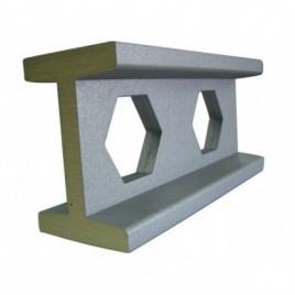 Poutre imitation métal IPN