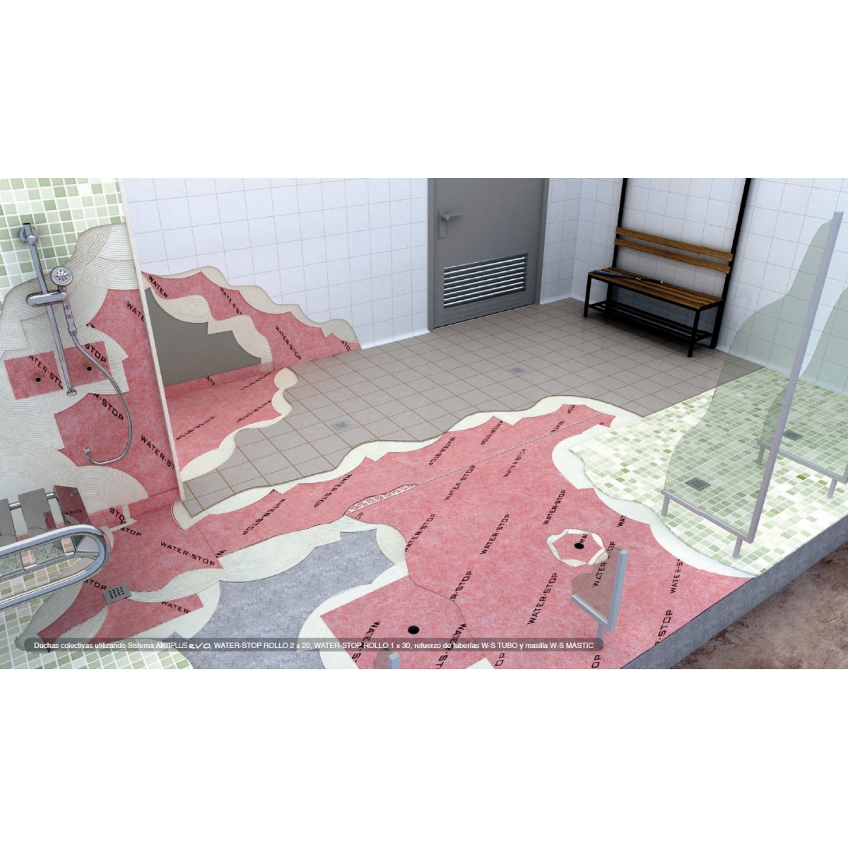 WATER-STOP waterproofing film