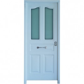 Antike Glas-Panzertür