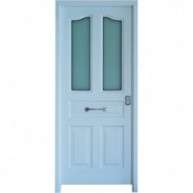 Antique 2 Glass Armored Door