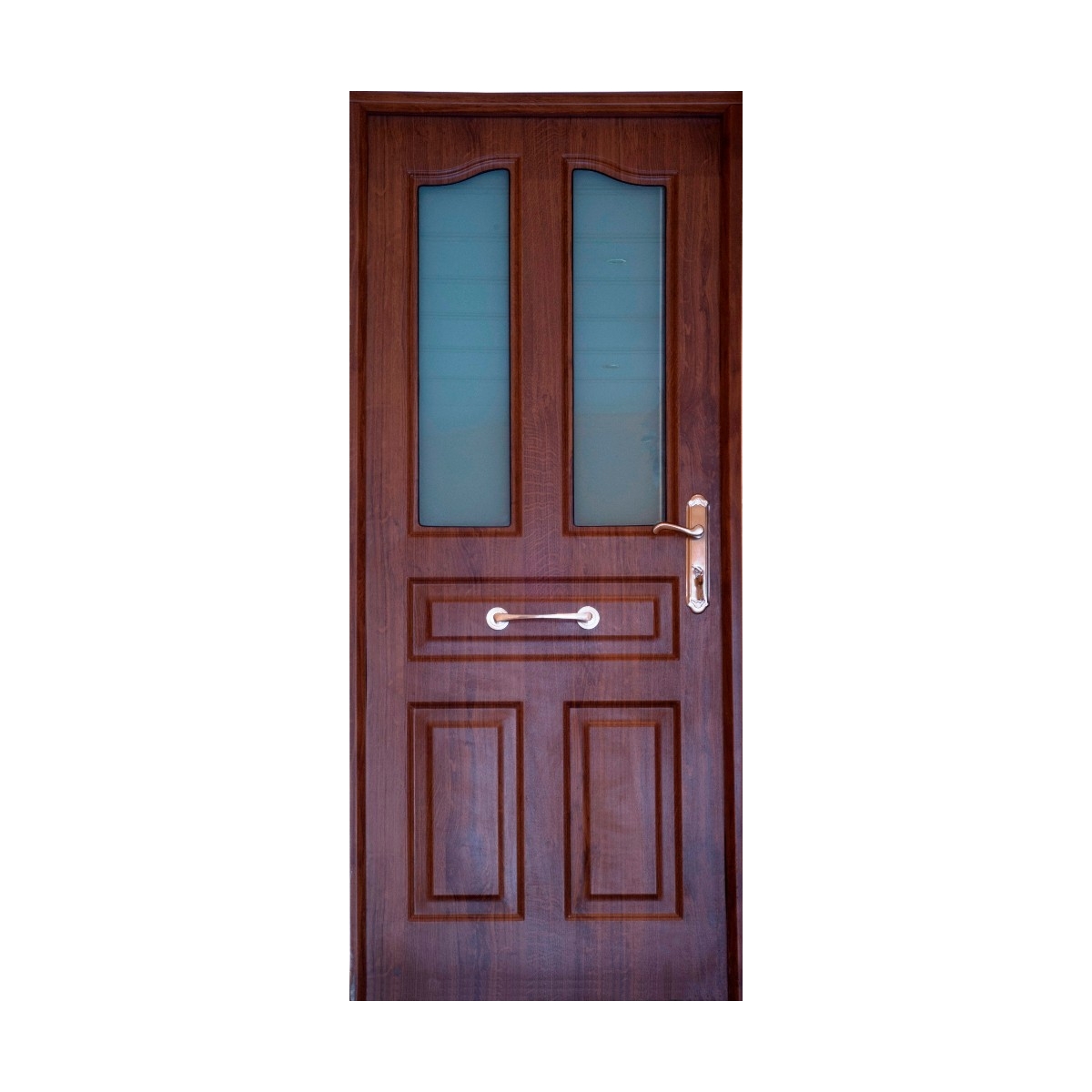 Antique 2 Glass Cearcoarmored door