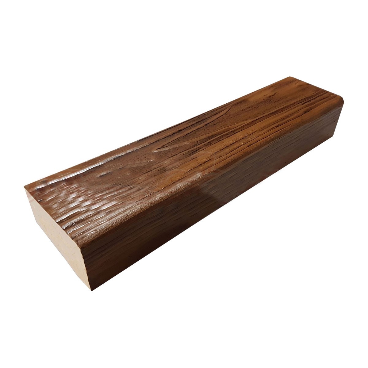Viga imitación a madera fabricada en poliestireno extruido de 15x3x260