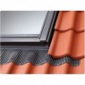 Grey sealing frame for corrugated roof