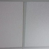 Placa de gesso "gotelé" visível para teto amovível 60x60