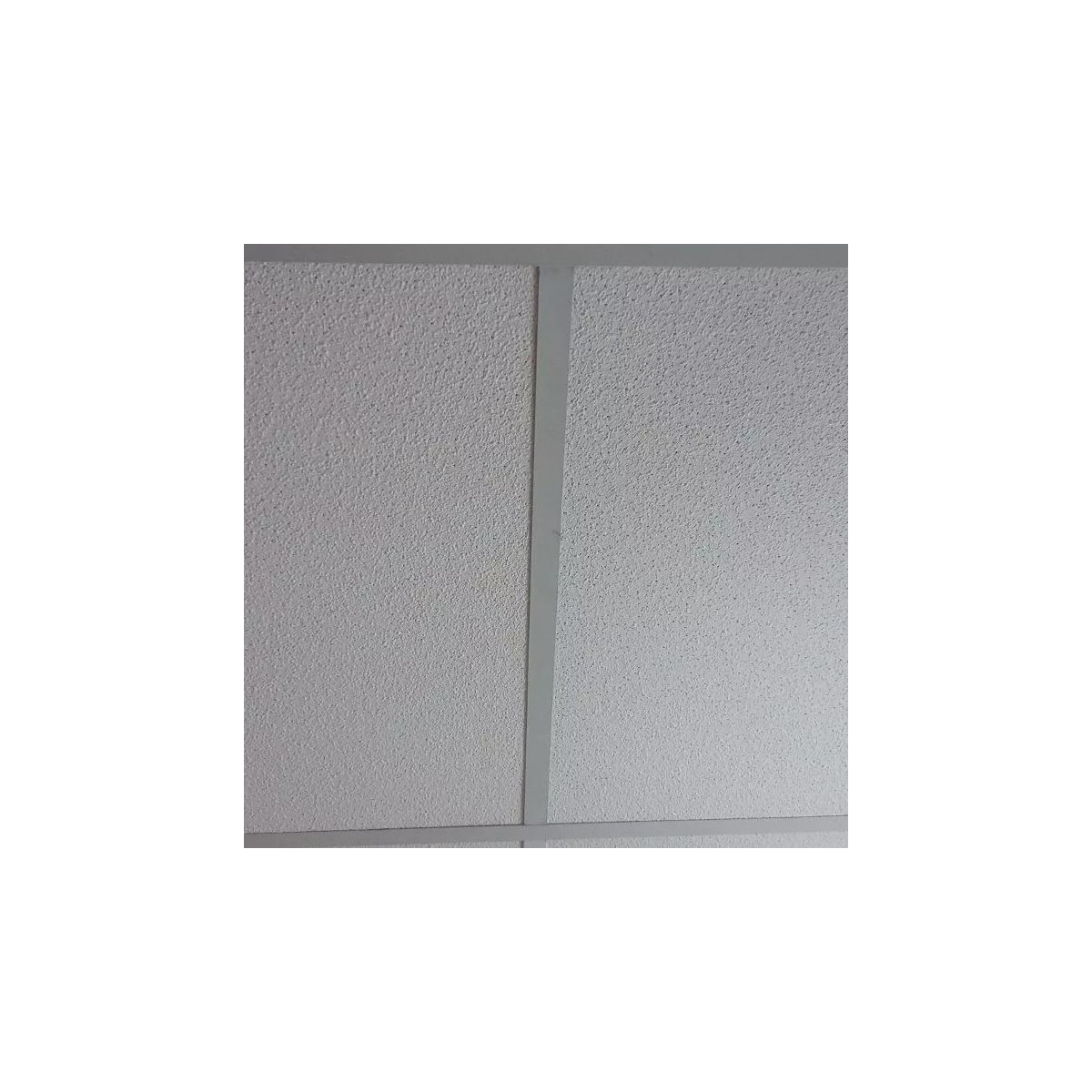 Gipsplatte "Gotelé" sichtbar für abnehmbare Decke 60x60