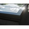 Velux Janela de telhado plana fixa com cúpula de vidro curva