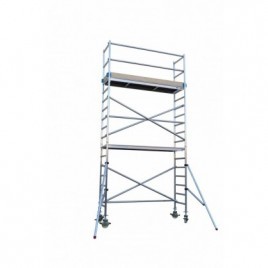 Torre Pro 75x250 con 6.2m de altura de trabajo