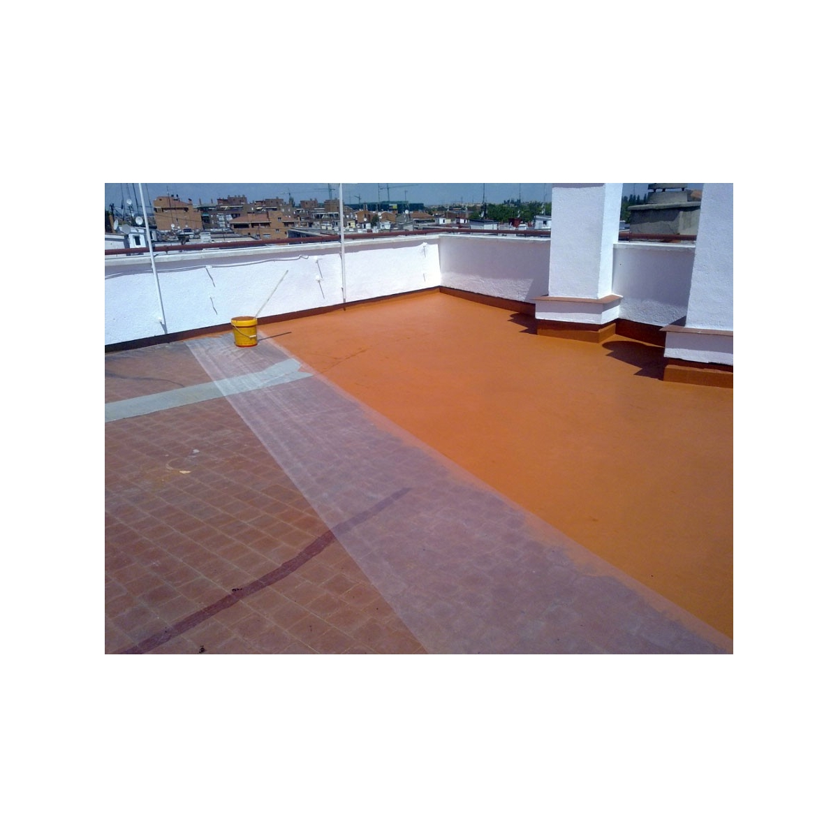 Waterproofing Sika - Sikafill 200 Fibers 5kg Red Tile
