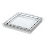 Fenêtre de toit plat manuelle avec dôme extérieur en acrylique - Velux