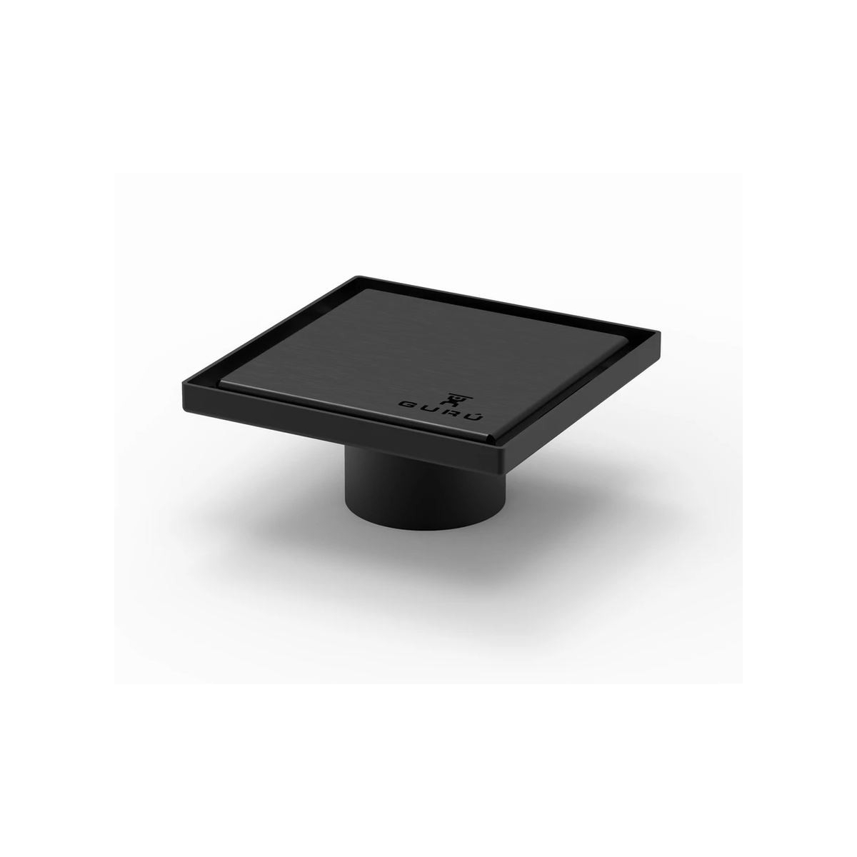 Evolux Dark shower drain smooth grid