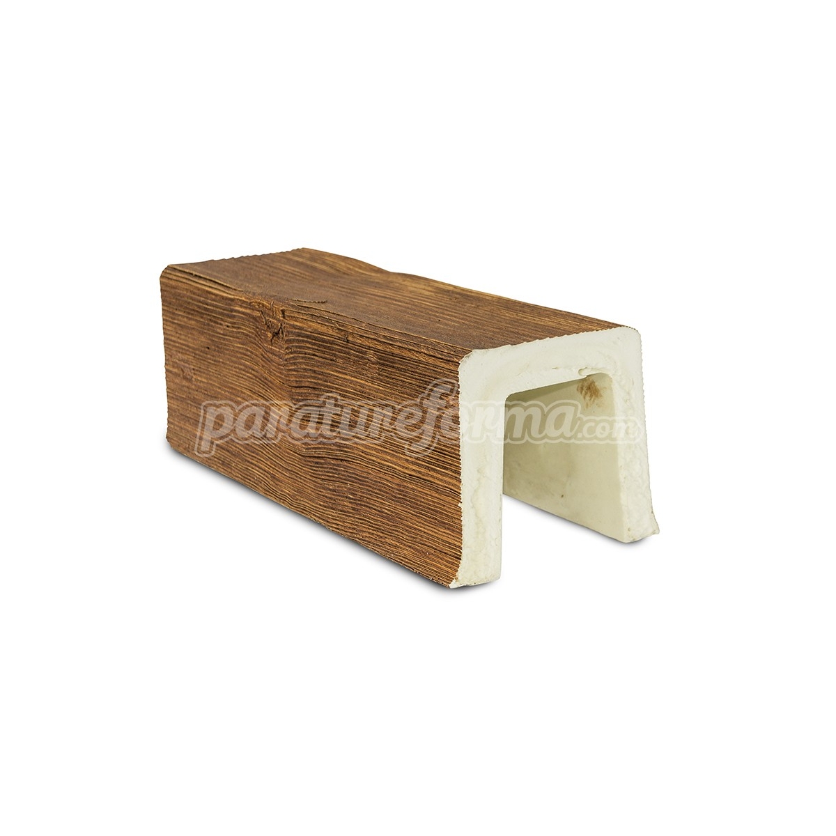 Imitation wood beam 300x10x10 - Square imitation wood beams