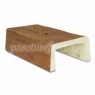 Vigas de imitação de madeira 300x14,5x8 - Vigas de imitação de madeira quadradas