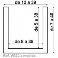 Feixe personalizado 300x39x40 máximo