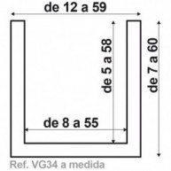 Custom beam 300x59x60 maximum