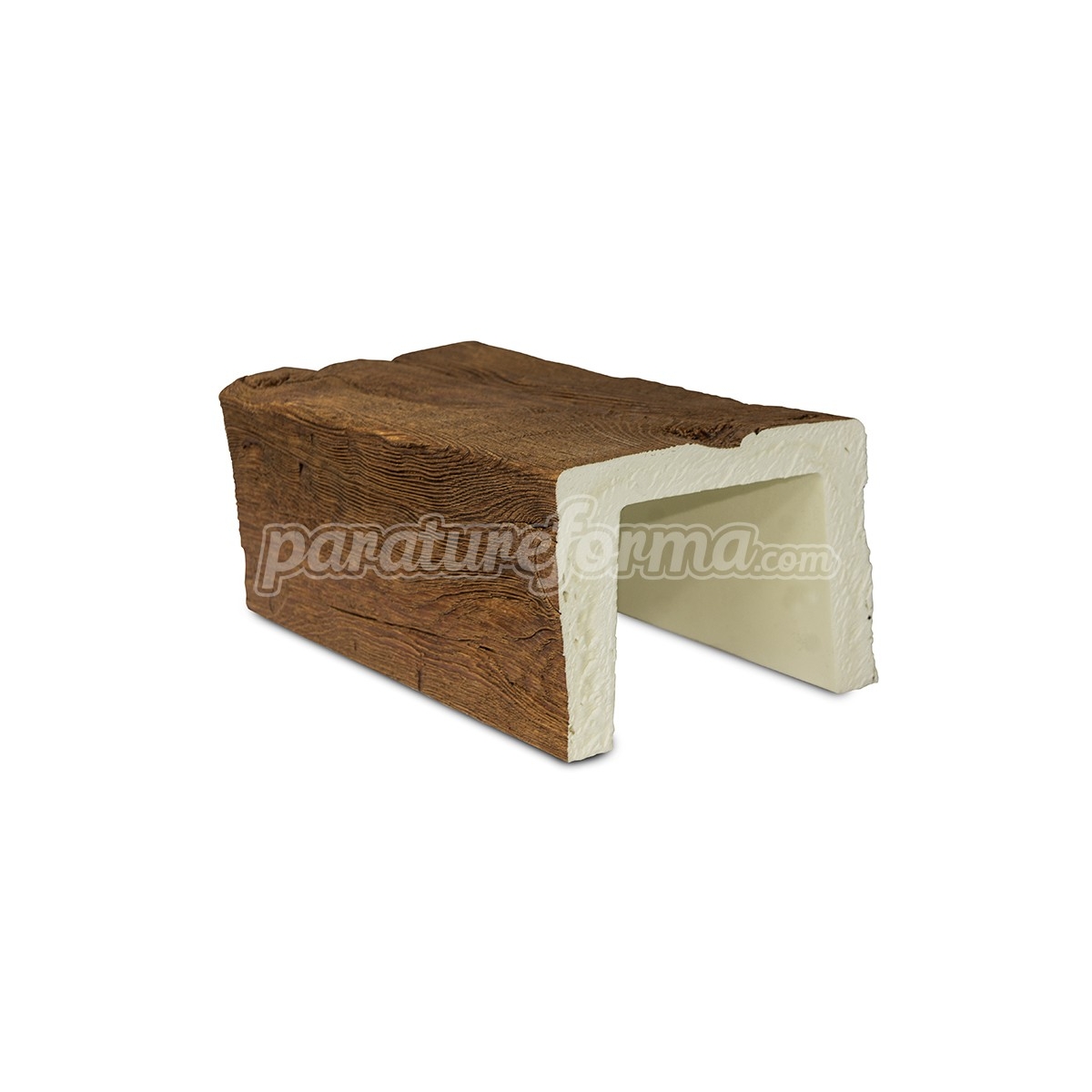 Imitation wood beam 300x12.5x8 - Square imitation wood beams
