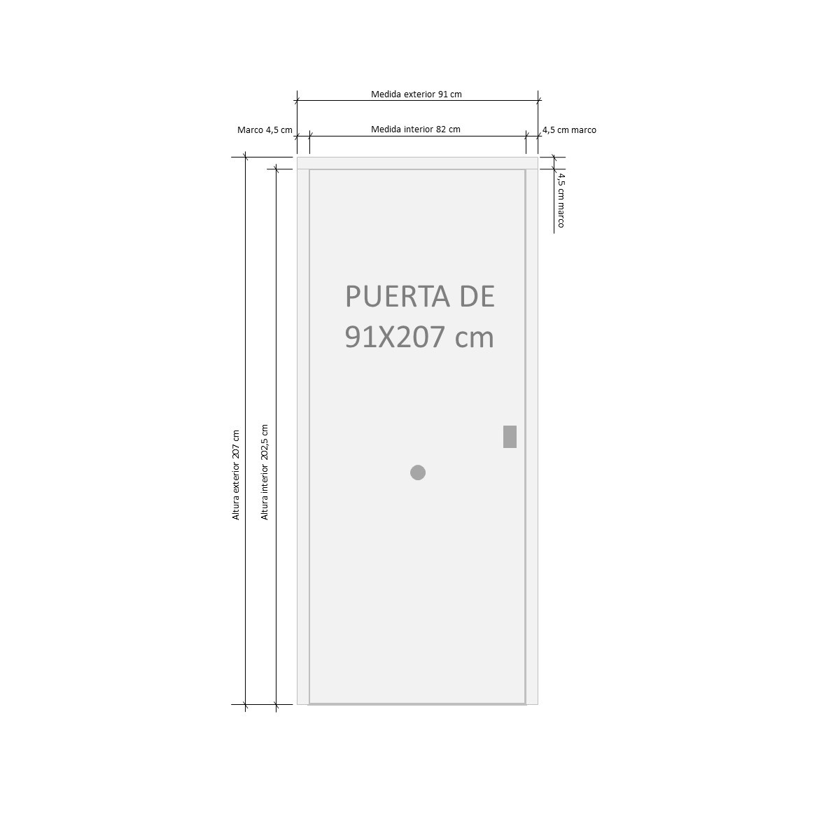 Porta blindada Cearco Portas blindadas Série B4-BL