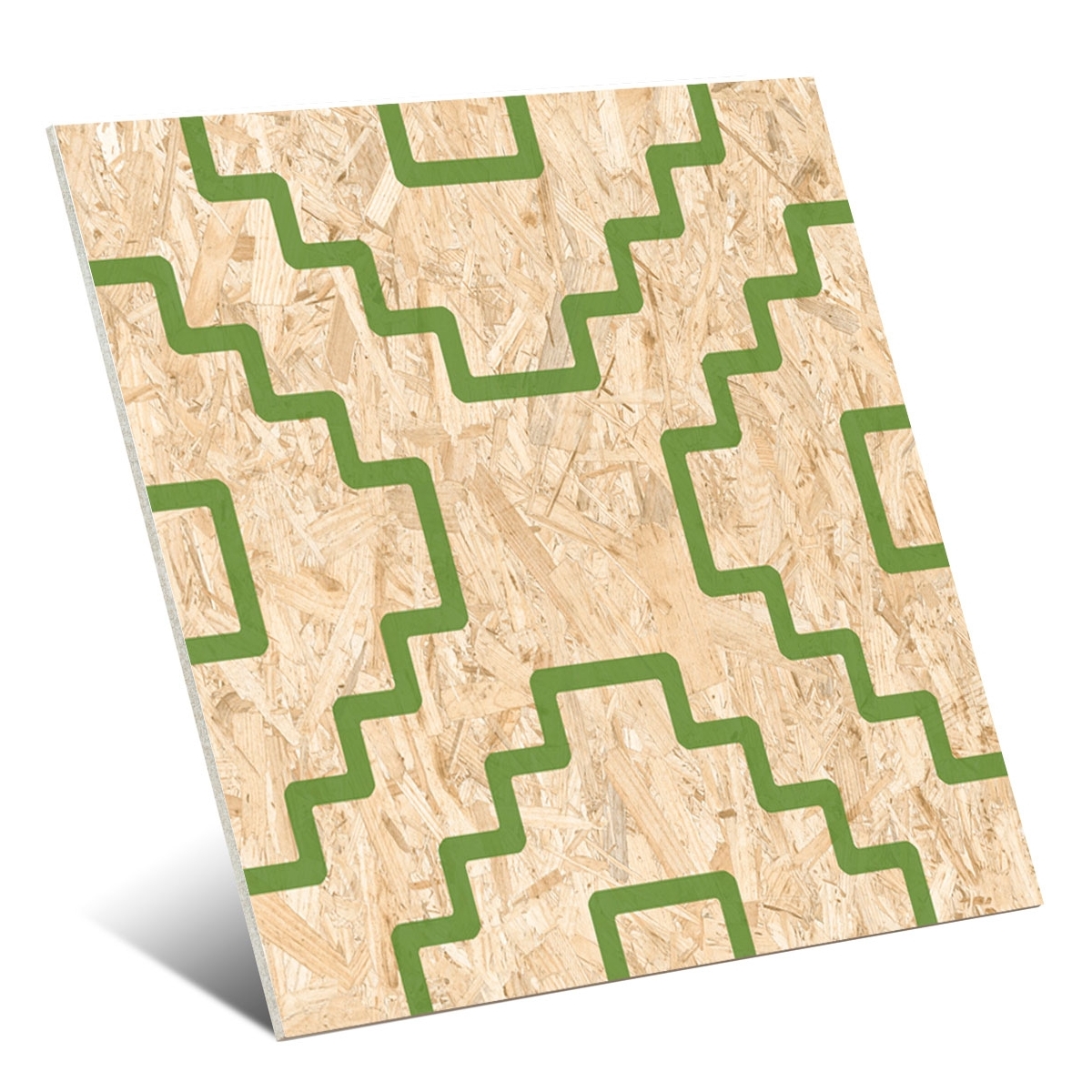 Seriaki Natural Green (59,3 x 59,3 cm) - Pavimento em mosaico porcelânico a um preço acessível