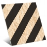 Soalho de imitação de madeira Vives - Nenets Natural Preto Rectificado 59,3x59,3 cm (caixa 1,05m2)