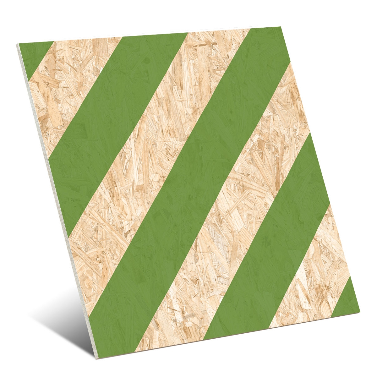 Soalho de imitação de madeira Vives - Nenets Natural Green Rectificado 59,3x59,3 cm (caixa 1,05 m2)
