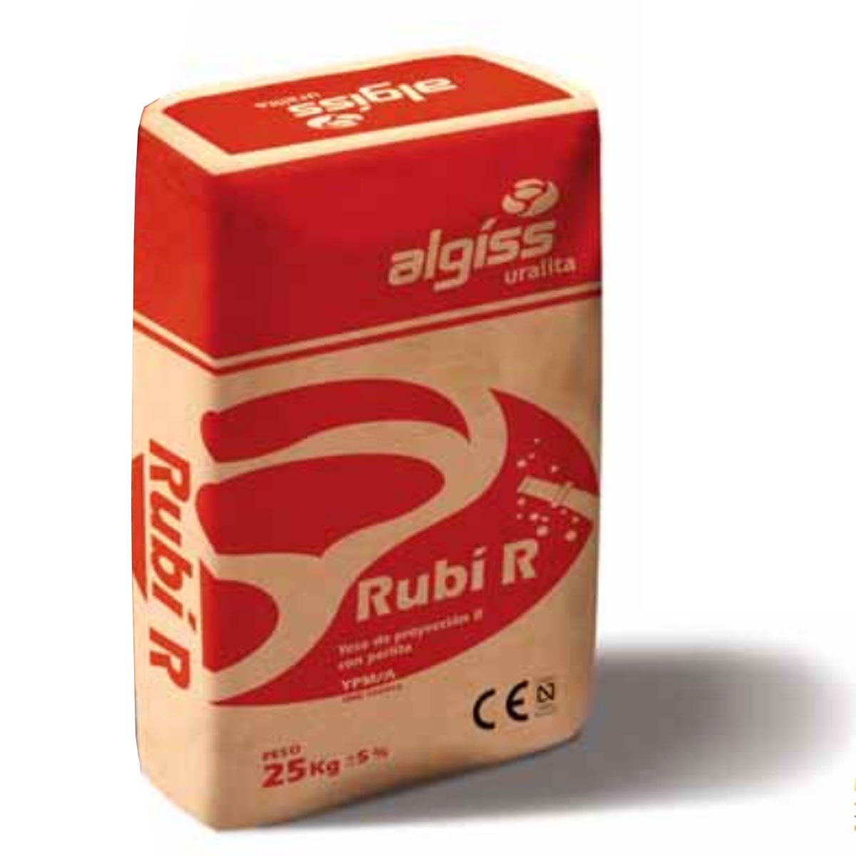 Plâtre de projection avec perlite 25kg