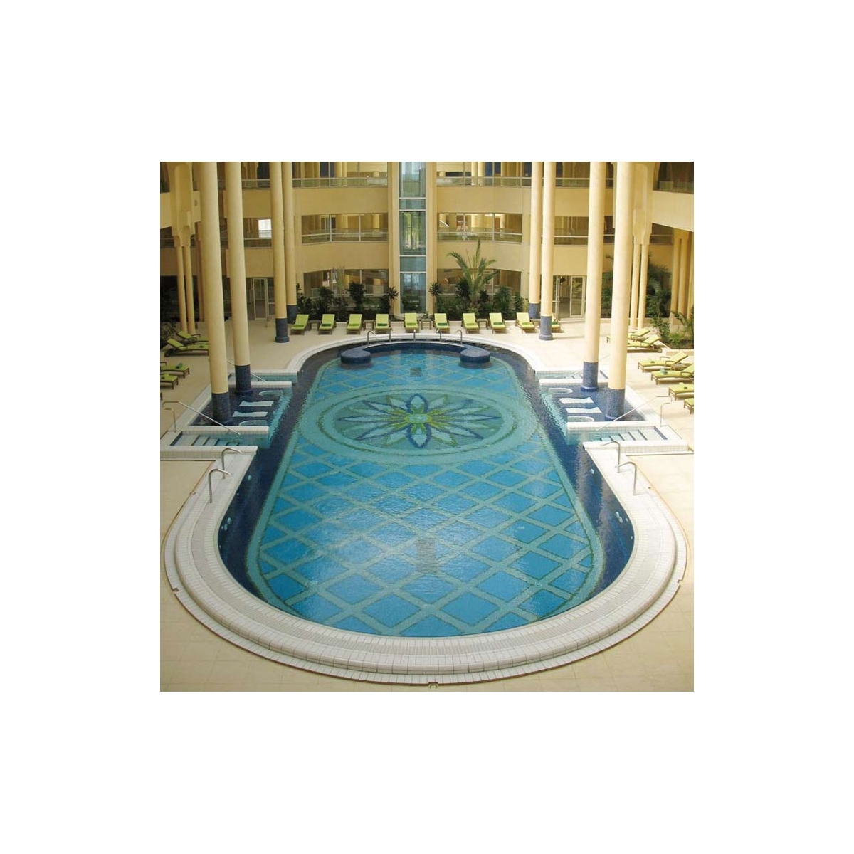 Ambient photos of Fog navy blue gresite (Box 2 m2) [21292]