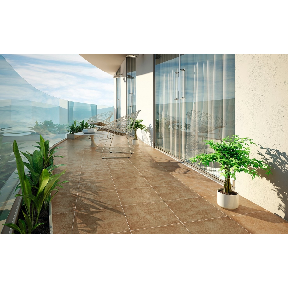 Photo de détail du sol en porcelaine de la Detroit Arena au format 33,3x33,3 (boîte de 1 m2)