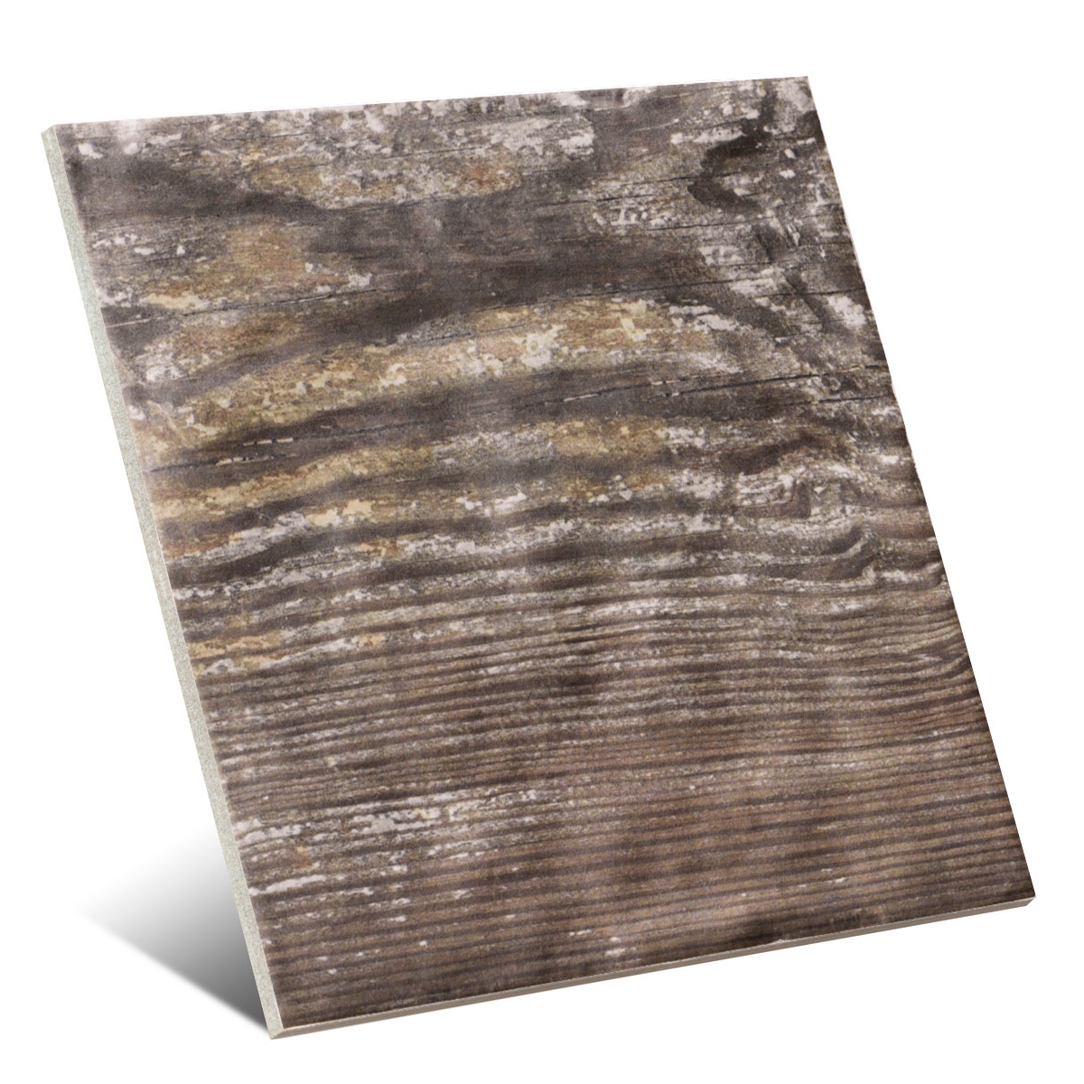 Soalho de imitação de madeira Mainzu - Pavimento Colonial Caoba 20x20 cm (caixa 1 m2)