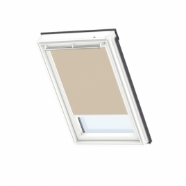 Rideau occultant solaire DSL beige foncé 4556 Premium