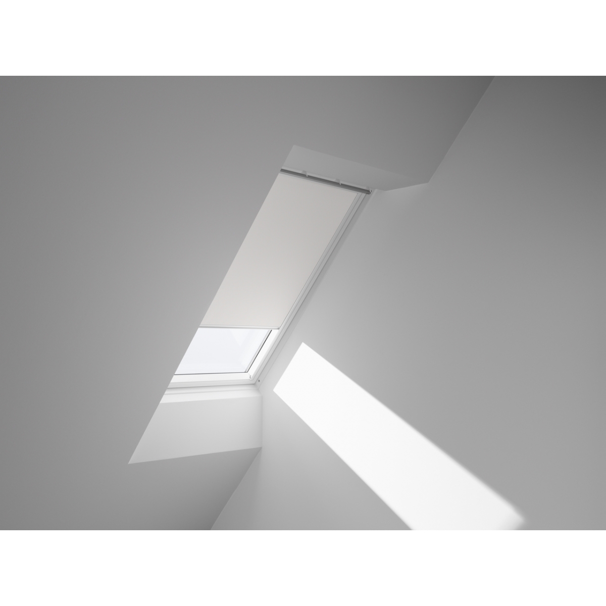 Rideaux occultants VELUX Velux - Rideau occultant manuel DKL Blanc 1025 Standard
