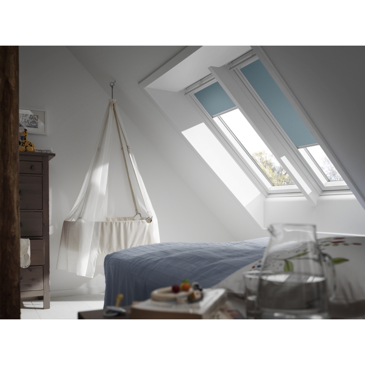 Cortinas de oscurecimiento VELUX - Cortinas de oscurecimiento manual - Cortina oscurecimiento manual DKL Beige 1085 Estándar