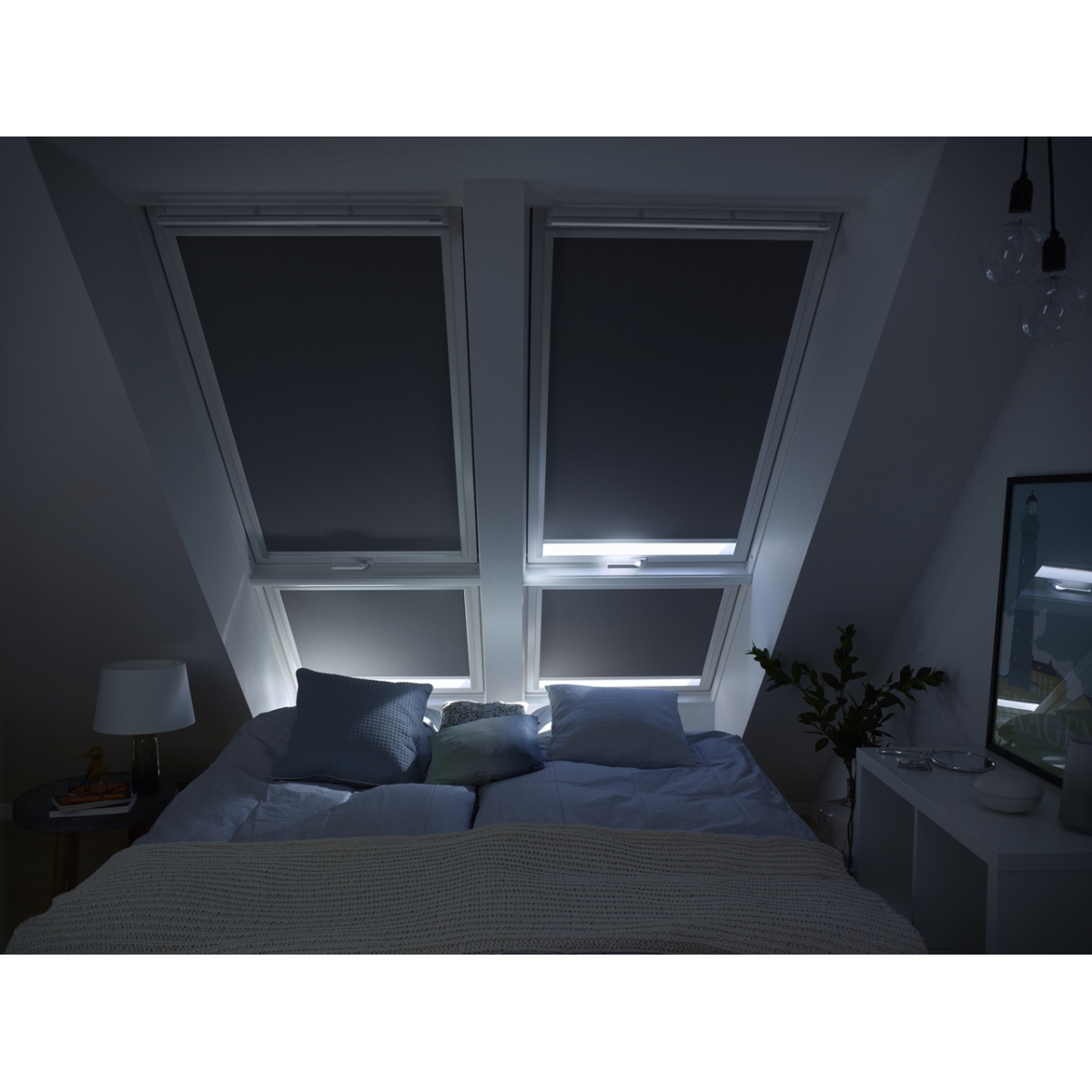 Imagem da cortina cortina blackout manual DKL castanho escuro 4559 Premium