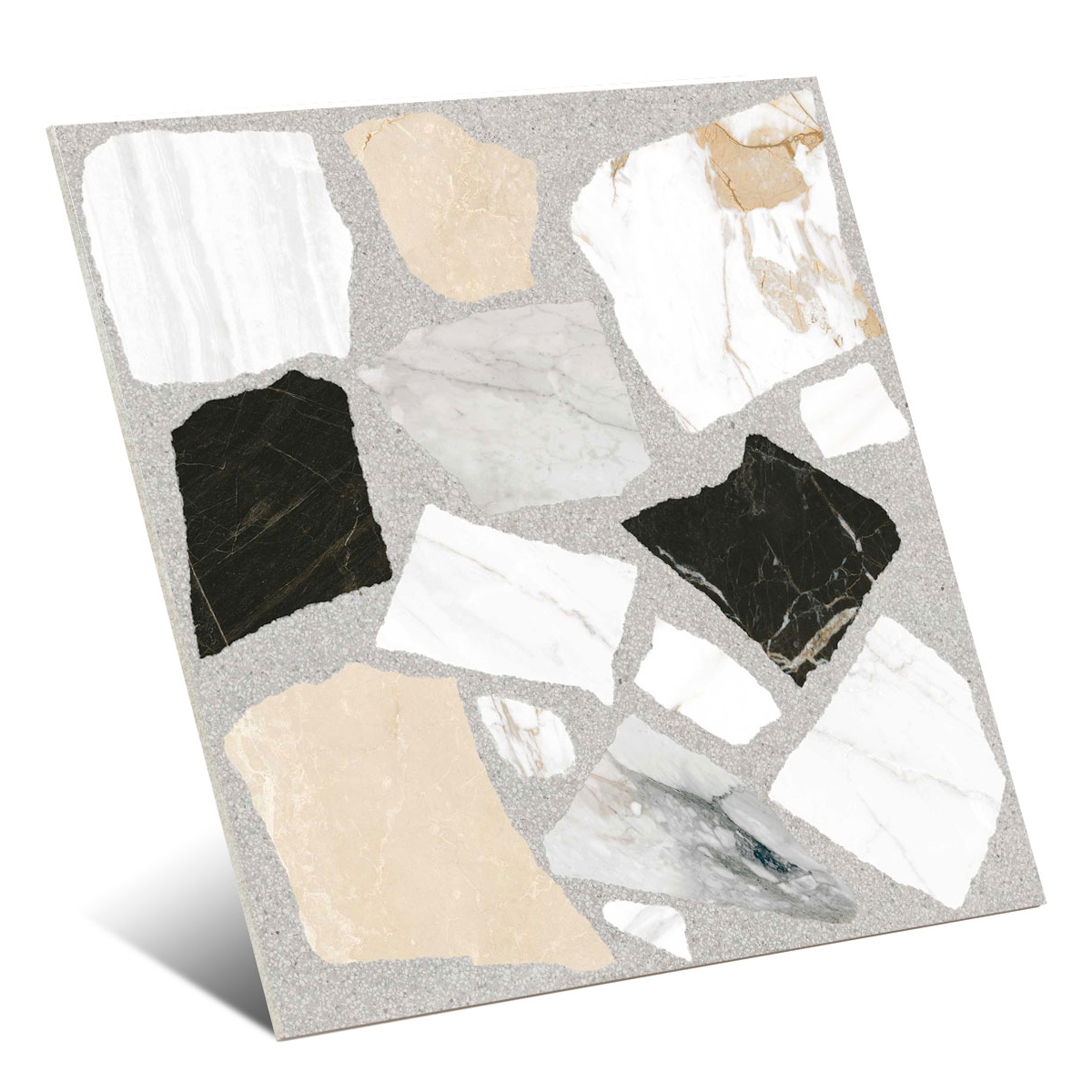 Pavimento em imitação de mármore Vives - Nikoi-R 120x120 cm (caixa 1,44 m2)