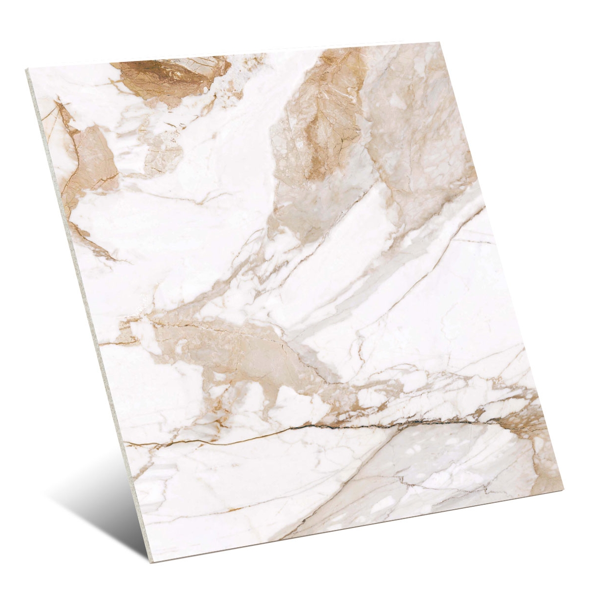 Pavimento em imitação de mármore Vives - Kiruna-R 120x120 cm (caixa 1,44 m2)