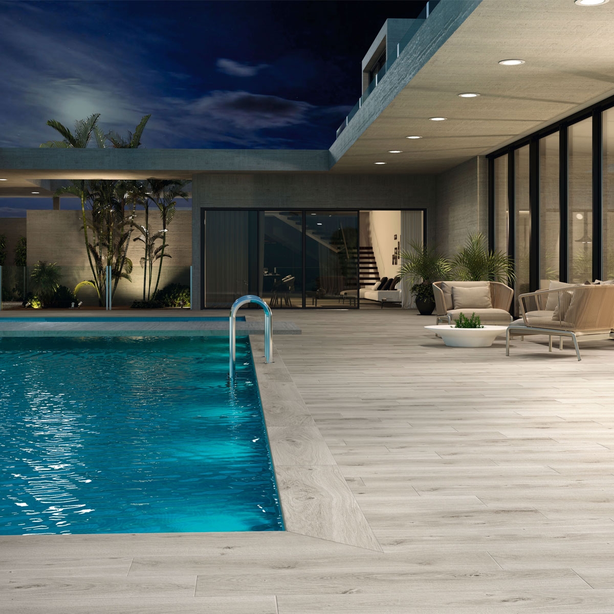 Straight Step Gray 33x120 APE