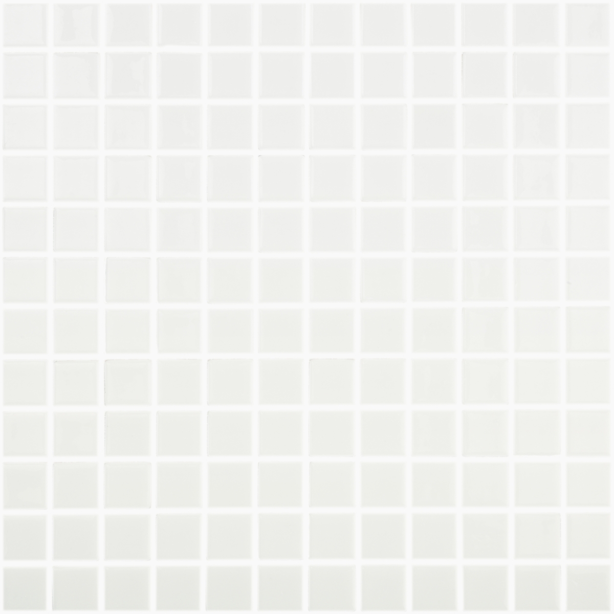 Mosaico branco liso (m2) - Bases de duche embutidas - Marca VIDREPUR