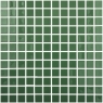 Mosaico verde escuro liso (m2)