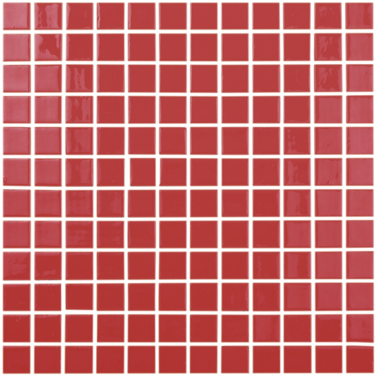 Mosaïque rouge unie (m2)