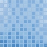 Hellblaues Mix-Mosaik