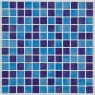 Dark Blue mix mosaic tiles