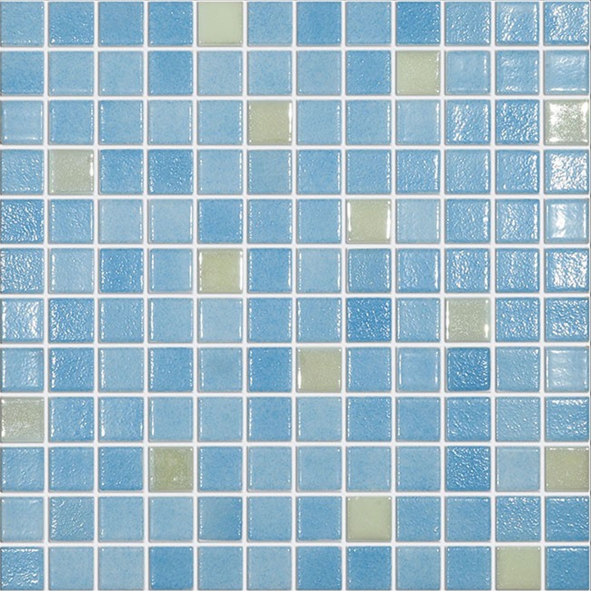 Clear Sky mix mosaic tiles
