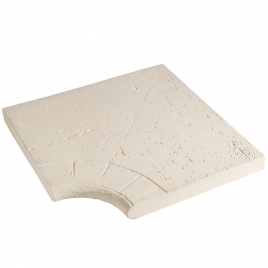 Trena 60x60 bord de piscine carré