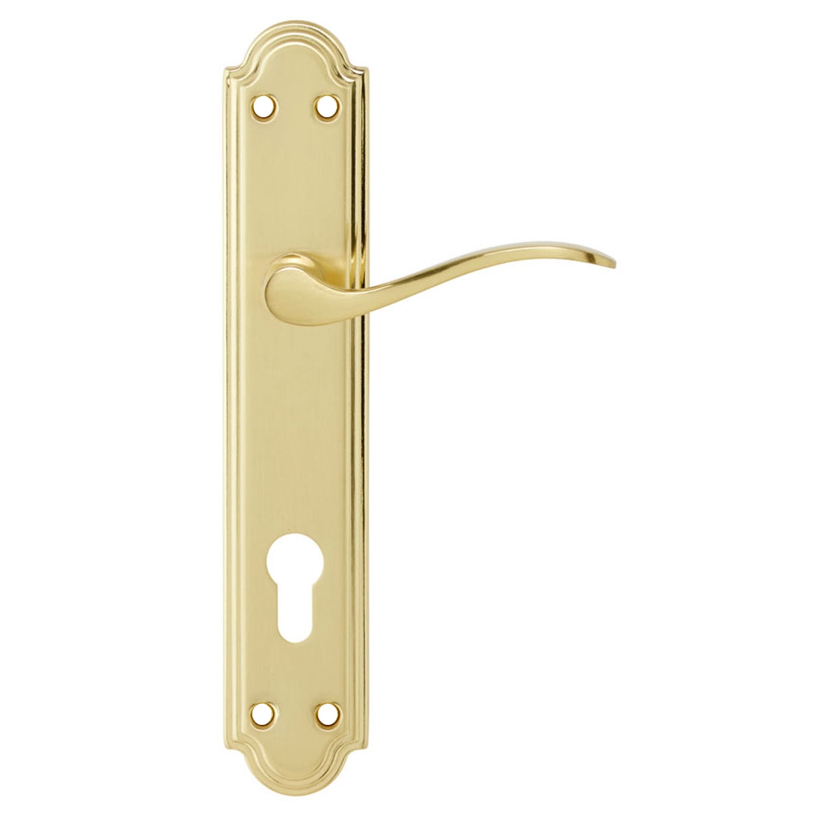 Golden handle for armored door Cearco