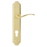 Golden handle for armored door Cearco