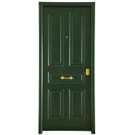 Porta blindada Antique Green - Portas blindadas Série B4-BL
