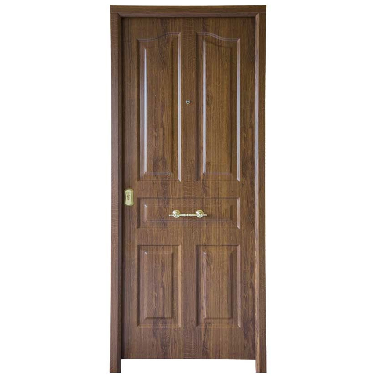 Antike rustikale Panzertür aus Kastanie – B4-BL-Serie Panzertüren