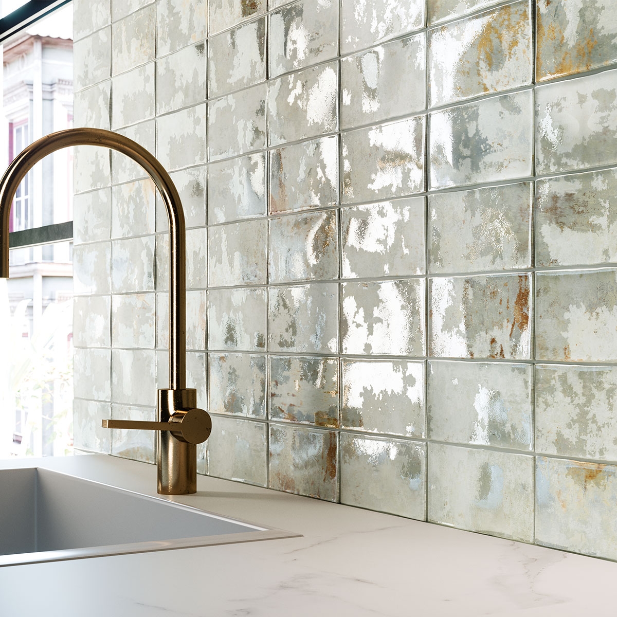 Biarritz Green 7.5x15 (box of 0.5 m2)