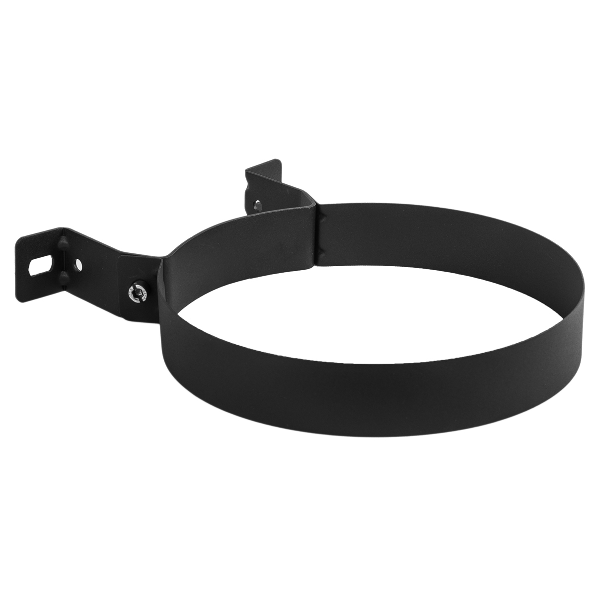 Matte black vitrified clamp